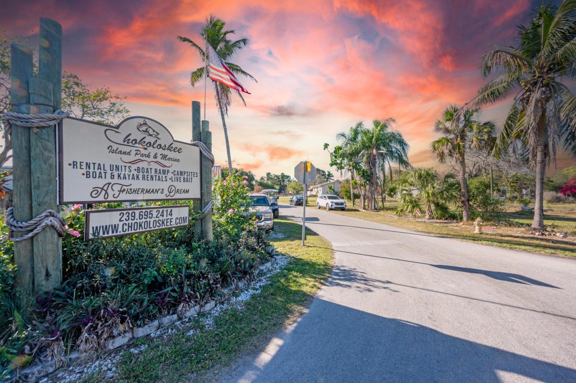 Chokoloskee Island Rv Park Everglades City Exteriör bild